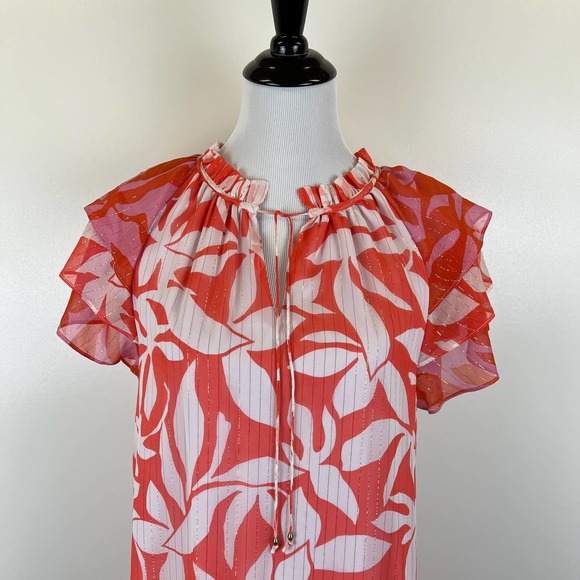 Marie Oliver Tropical Print Dress, Small - Picture 2 of 10